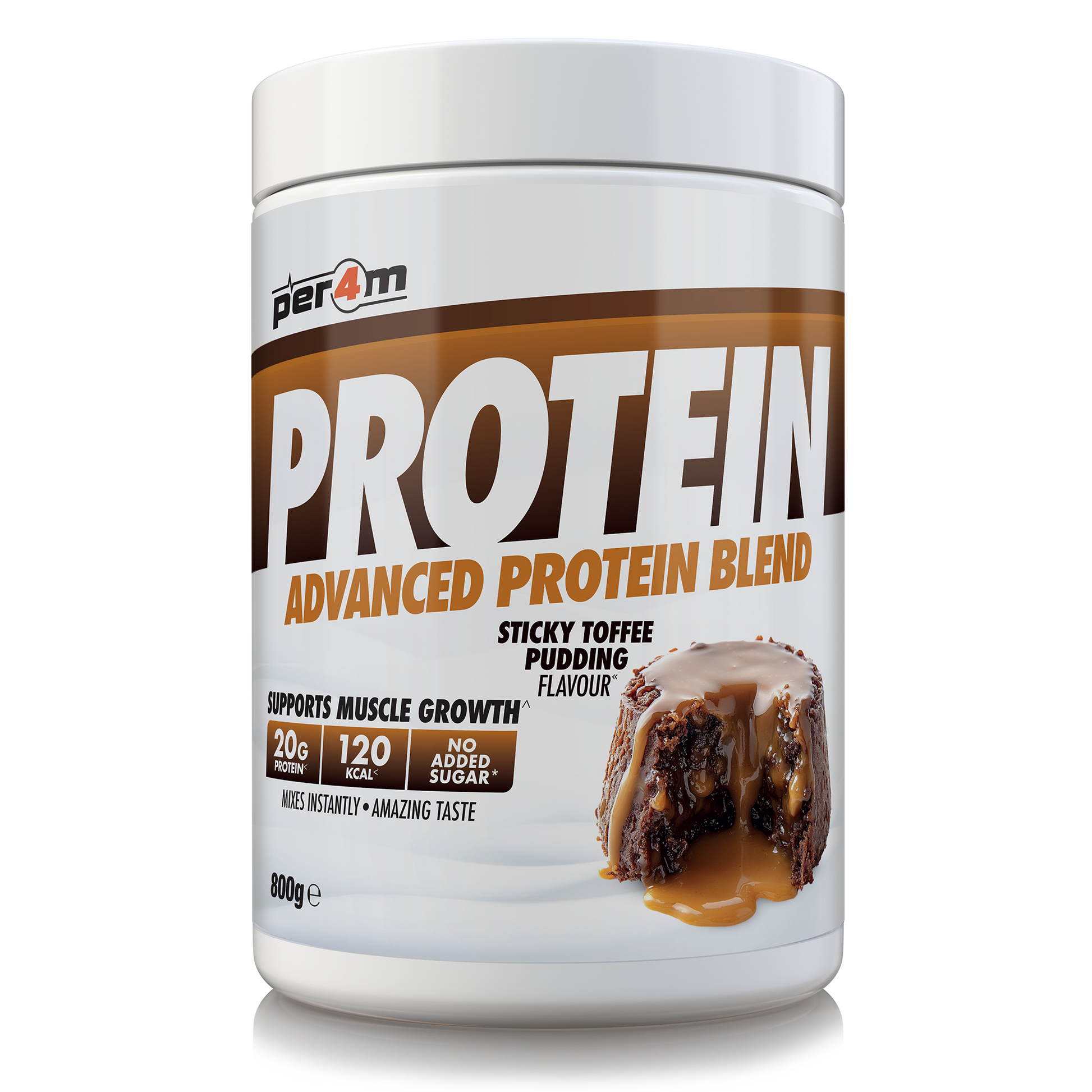 Per4m Advanced Protein Blend 800g Sticky Toffee Pudding