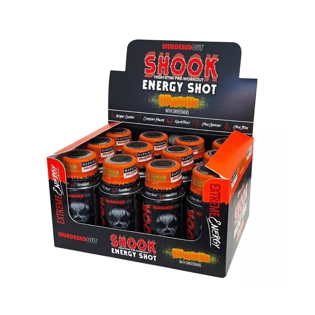 Murdered Out Shook Energy Shots (60ml x 12)