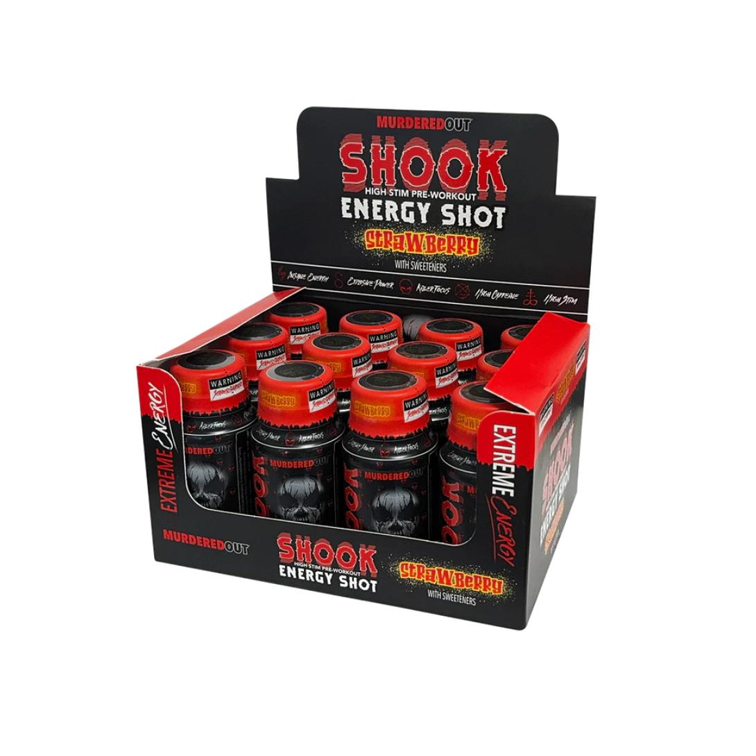 Murdered Out Shook Energy Shots (60ml x 12)