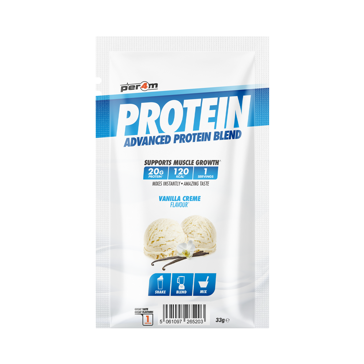 Per4m Advanced Protein Blend Sample Sachet Vanilla Creme