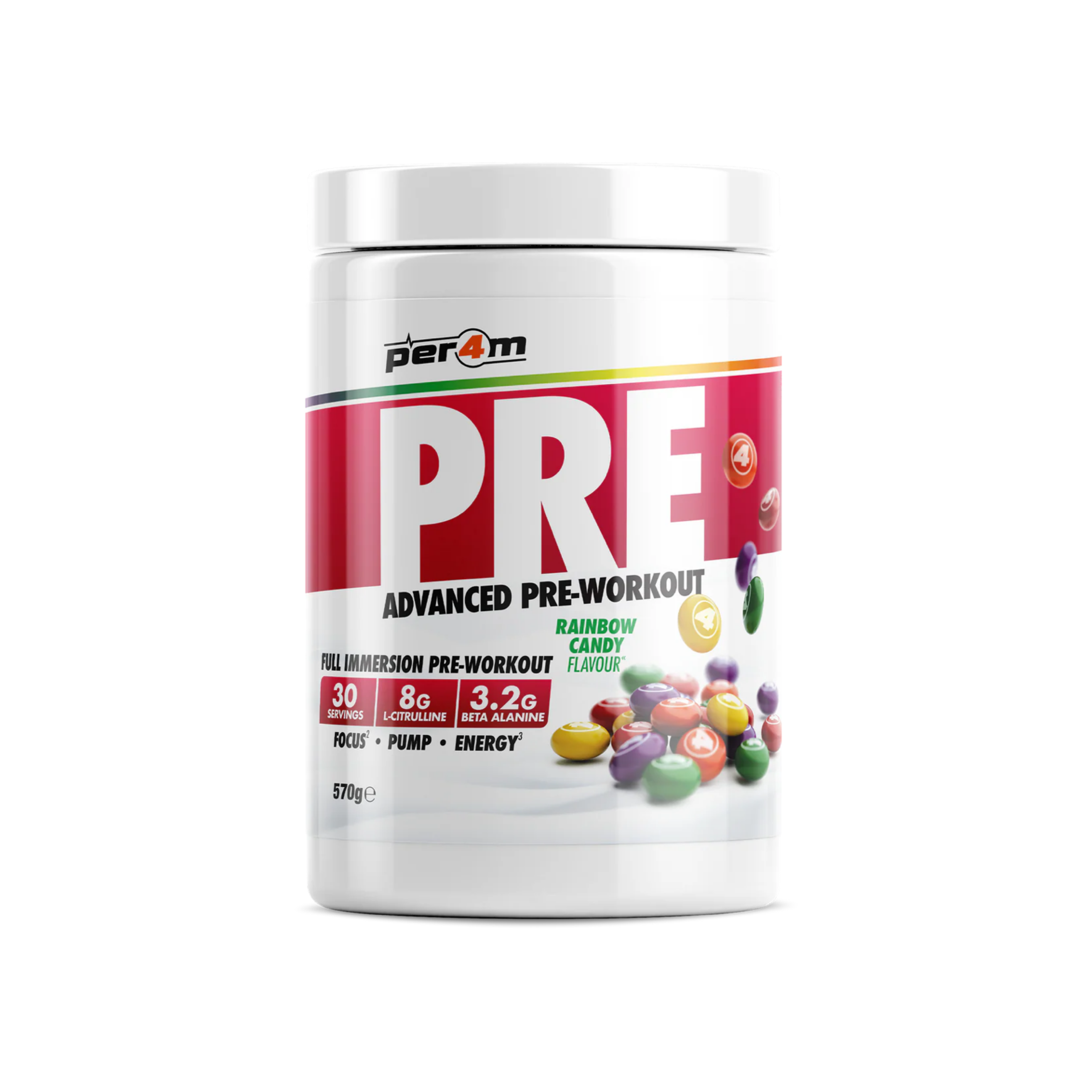 Per4m PRE Advanced Pre-workout (590g) - 30 Servings
