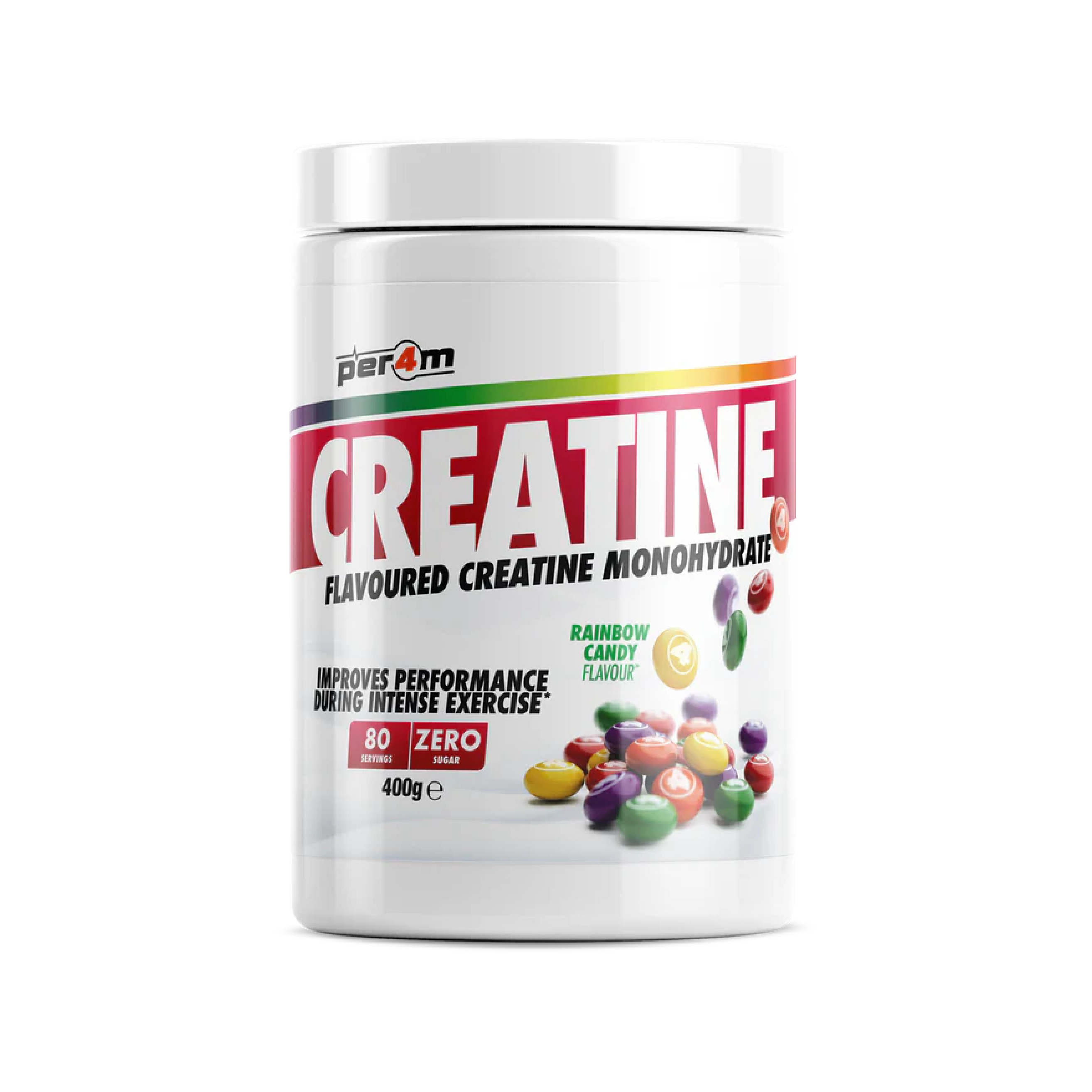 Per4m Flavoured Creatine Monohydrate Powder (400g) - 80 Servings